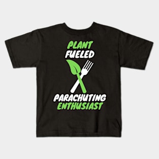 plant fueled parachuting Kids T-Shirt